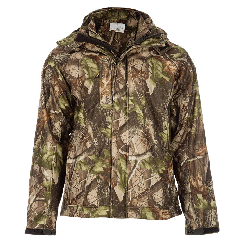 3-In-1 Waterproof Softshell Camo Hunting Jacket