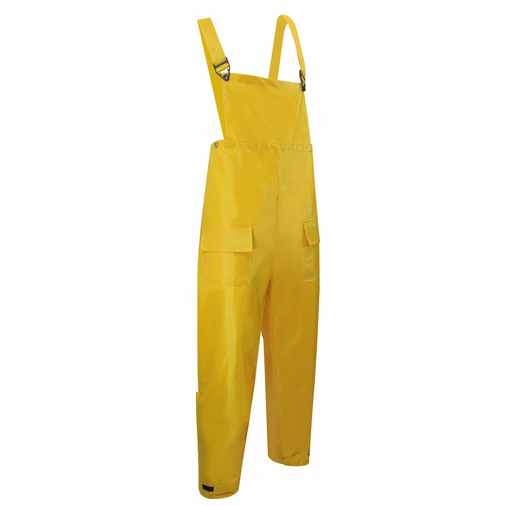 Nylon Breathable Waterproof Windproof RainSuit with Bib Pants