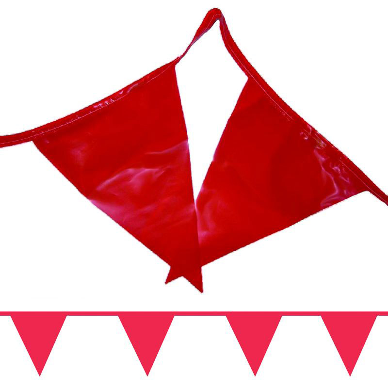 9" x 11" Polyethelene Safety Perimeter Flags