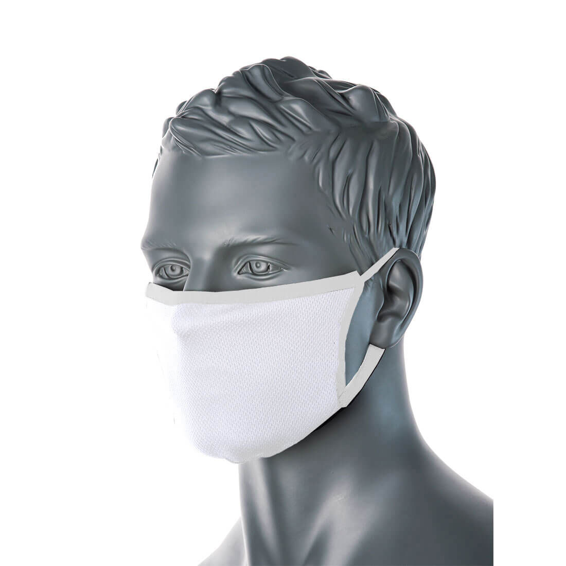 Breathable Comforable 3-Ply Anti-Microbial Fabric Face Mask