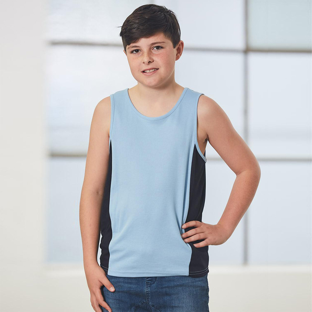  Kids Contrast Singlet