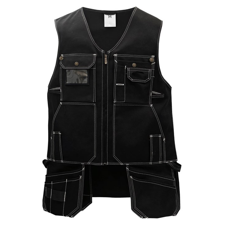 Durable Classic Cotton Jeanswear Waistcoat