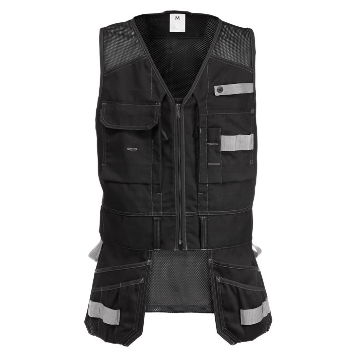 Classic Cotton-Poly Industrial Jeanswear Waistcoat