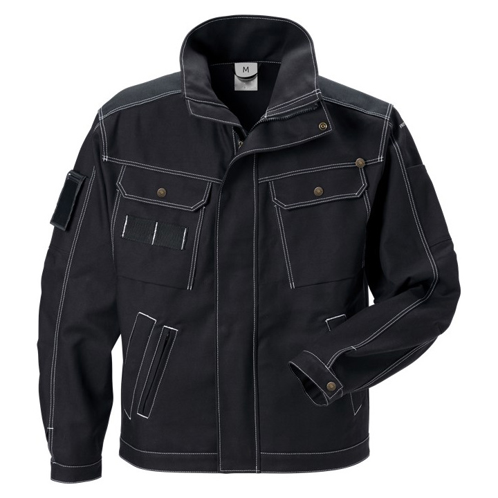 Durable Classic Cotton Twill Work Jacket with ID pocket