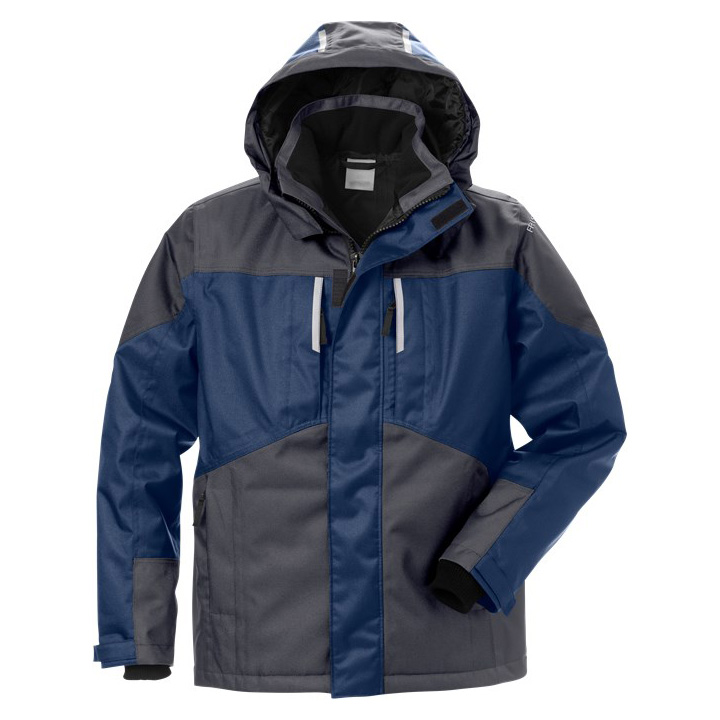 Durable Outdoor Windproof Breathable Winter Jacket with Detachable Lined Hood