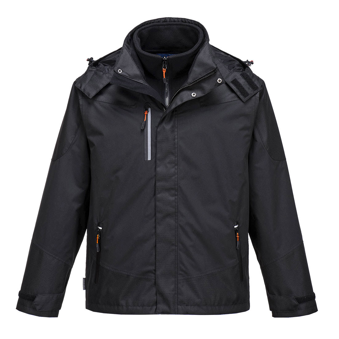 Stylish Sporty Multifunction Windproof Waterproof 3-IN-1 Rain Jacket