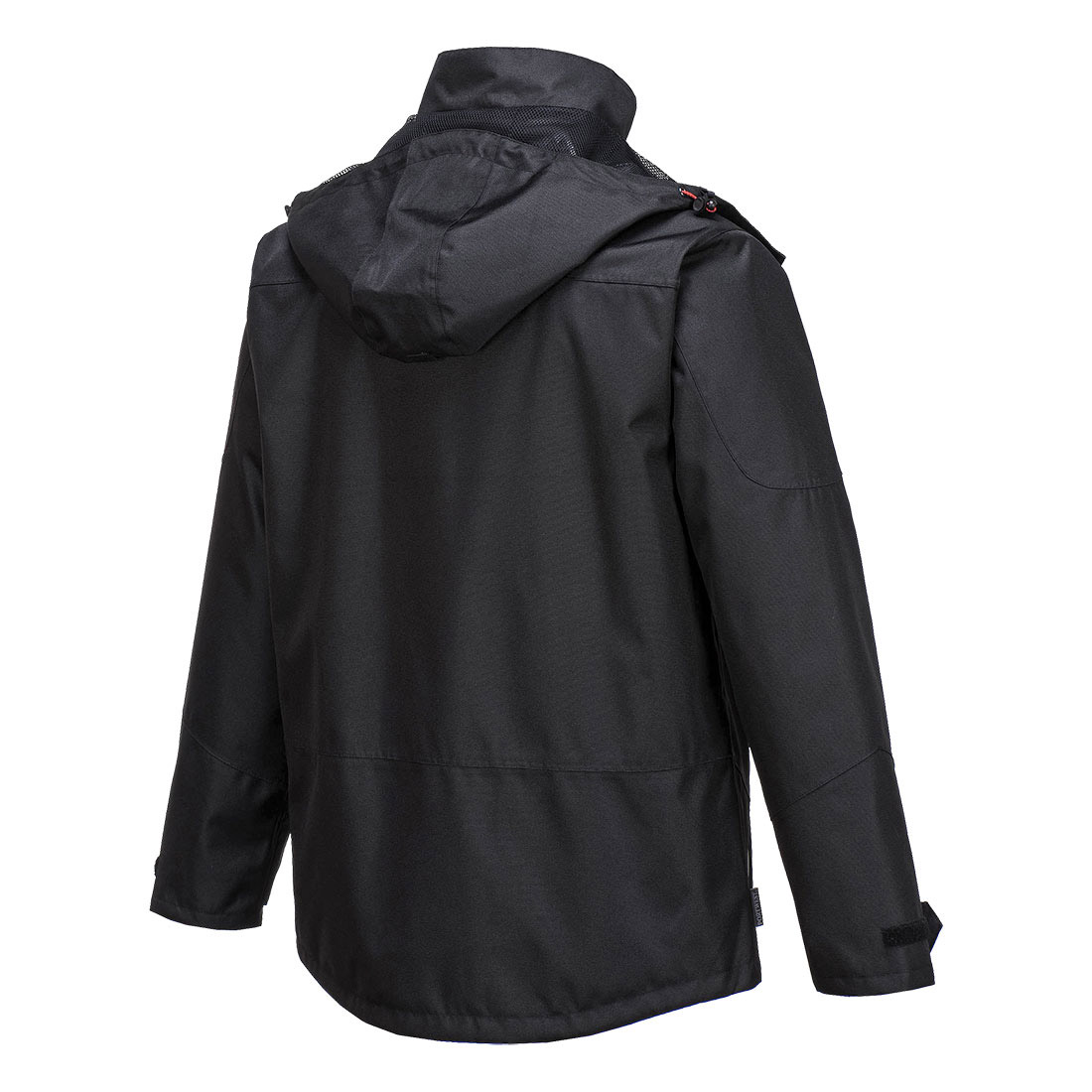 High Performance Windproof Waterproof Breathable Jacket with Storm Hood