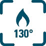 130° CELSIUS HEAT RESISTANT SOLE 130° CELSIUS HEAT RESISTANT SOLE