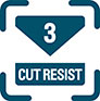 CUT RESISTANT - LEVEL 3 CUT RESISTANT - LEVEL 3