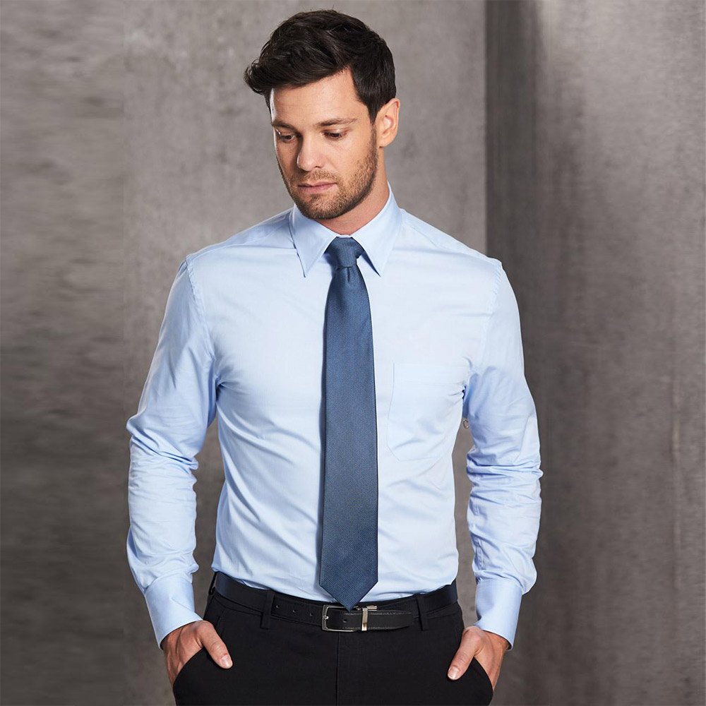 Men's Fine Twill Long Sleeve Shirt