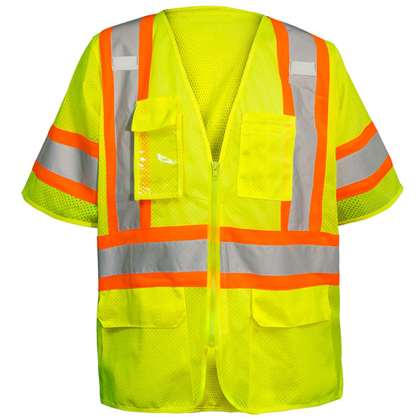 Class 3 Deluxe Mesh Safety Vest