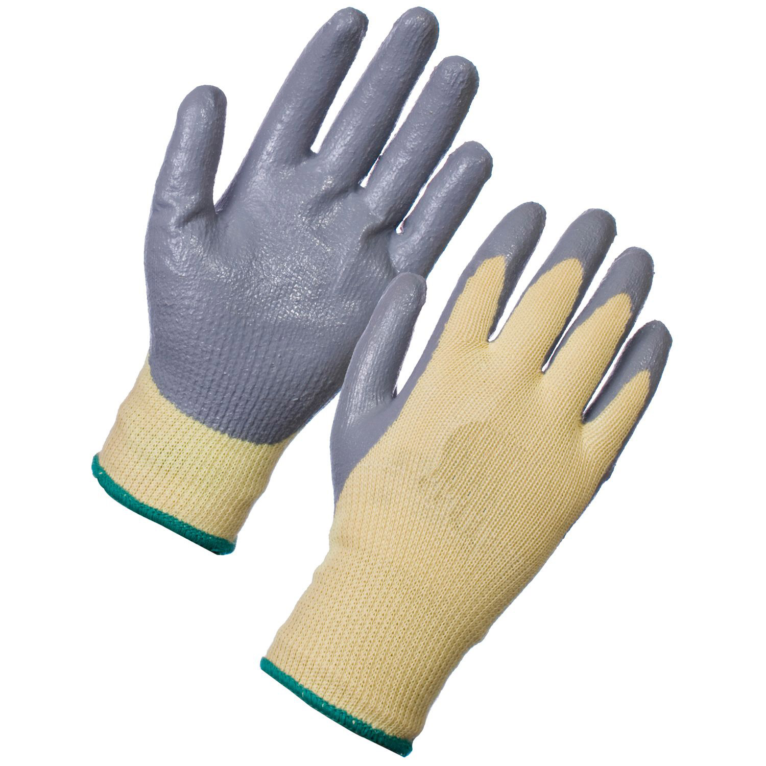 Durable Cut Resistant Super Rock Kevlar® Gloves with Nitrile Coated