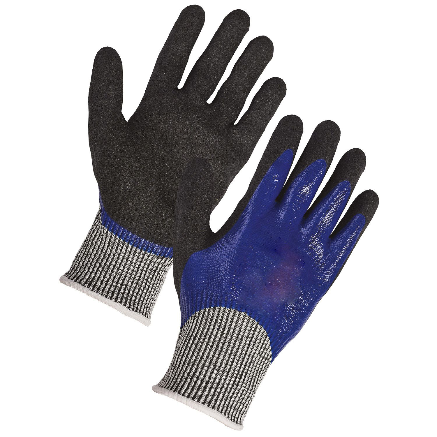 Durable Waterproof Oil Resistant Anti-Cut Glove with Nitrile Micro Foam