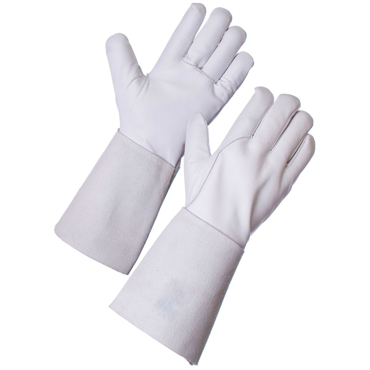 Tig Welder Grain Leather Gloves