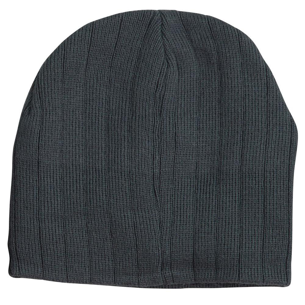Cable Knitted Acrylic Beanie With Fleece Head Band