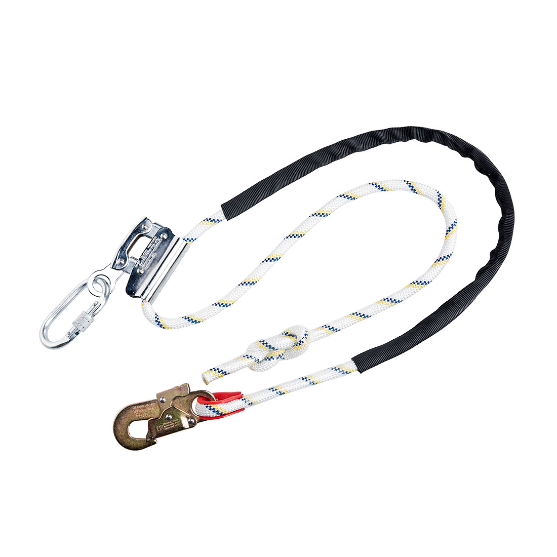 Durable Work Positioning Lanyard with Grip Adjuster