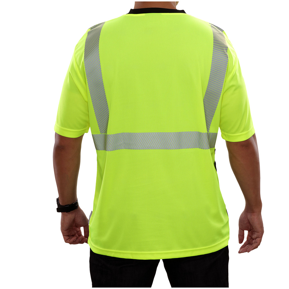 Hi-Vis Lightweight Soft Safety 2-Tone ANSI 2 T-shirt