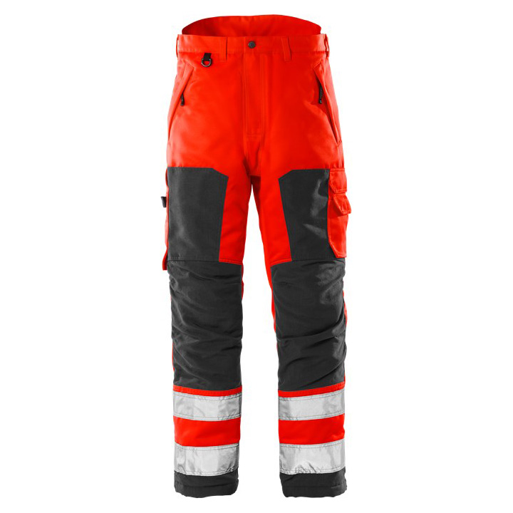 Hi-Vis Strong Winter Trousers Class 2 with Waterproof