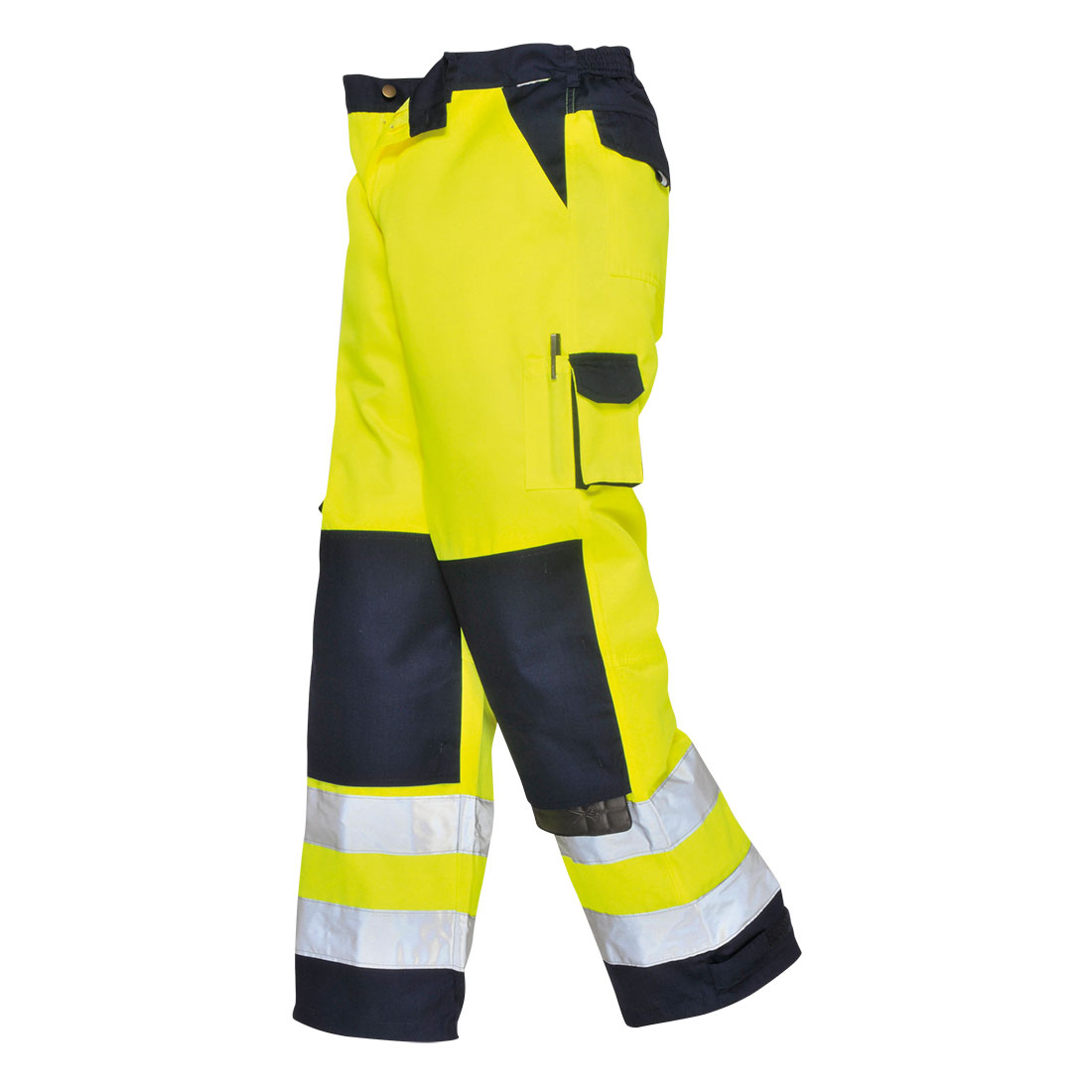Hi-Vis Two Tone Durable Knee Pad pockets Trousers