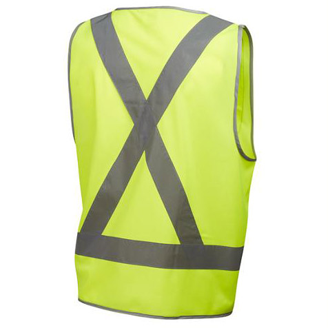 Hi-Vis X"-Back Safety Vest