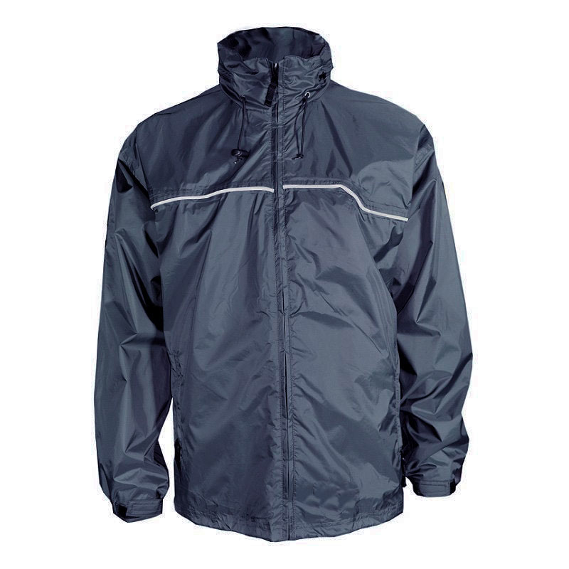 Lightweight Ripstop Waterproof Windproof Jacket with Polyurethane Coated