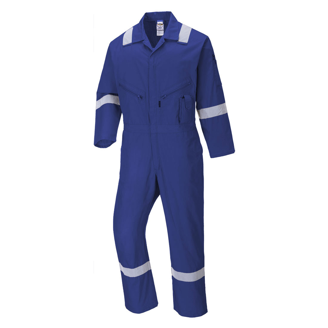 High Performance Ripstop Lightweight Cotton Coverall with Reflective Tape